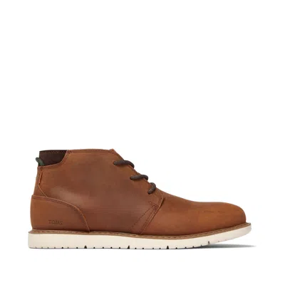 Toms Shoes Navi Brown Water Resistant Boot In Multi