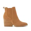 Toms Shoes Noa Brown Suede Boot In Brown