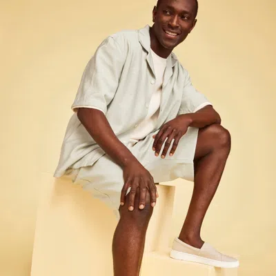 Toms Shoes Trvl Lite Alpargata Cream Slip On Sneaker In White