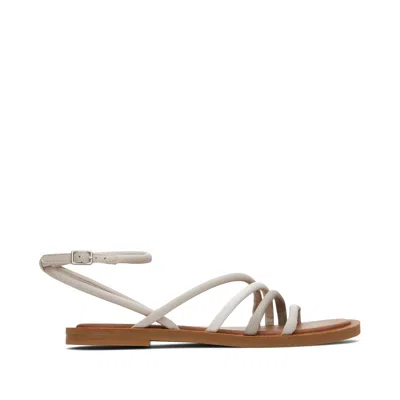 Toms Shoes Willa Cream Multi Leather Sandal