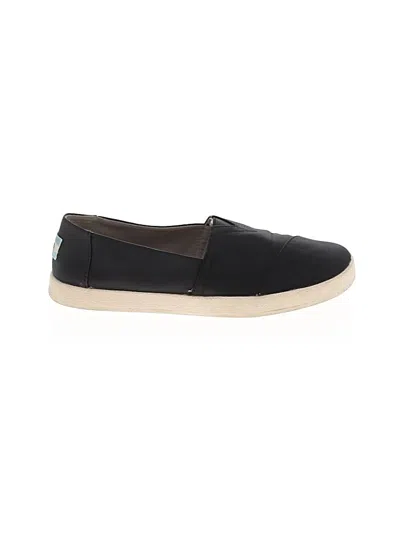 Pre-owned Toms Sneakers In Black