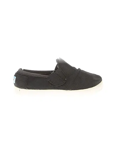 Pre-owned Toms Kids' Sneakers In Black