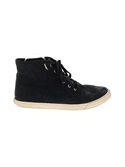 Pre-owned Toms Sneakers In Black
