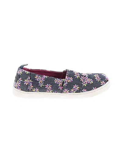 Pre-owned Toms Kids' Sneakers In Blue