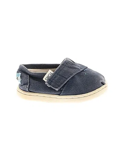 Pre-owned Toms Kids' Sneakers In Blue