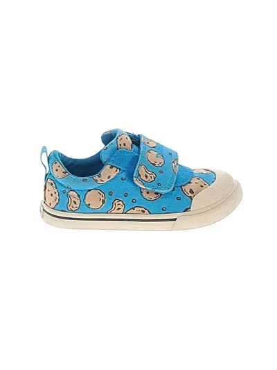 Pre-owned Toms Kids' Sneakers In Blue