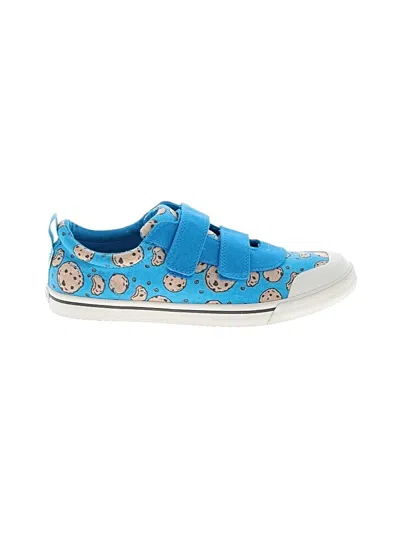 Pre-owned Toms Kids' Sneakers In Blue