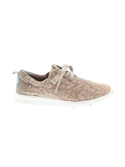 Pre-owned Toms Sneakers In Brown