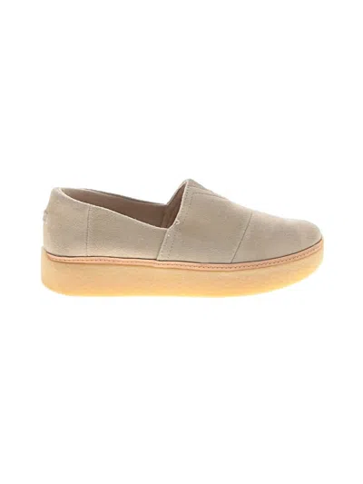 Pre-owned Toms Sneakers In Brown