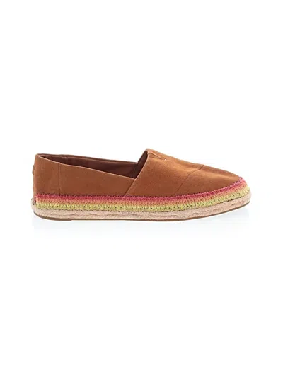 Pre-owned Toms Sneakers In Brown