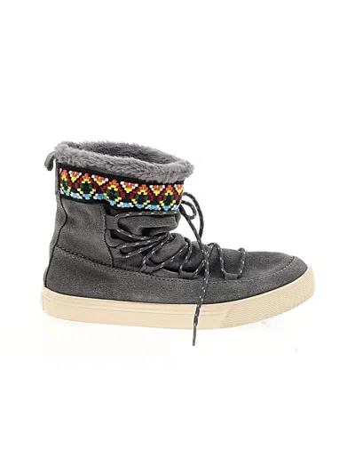 Pre-owned Toms Sneakers In Gray