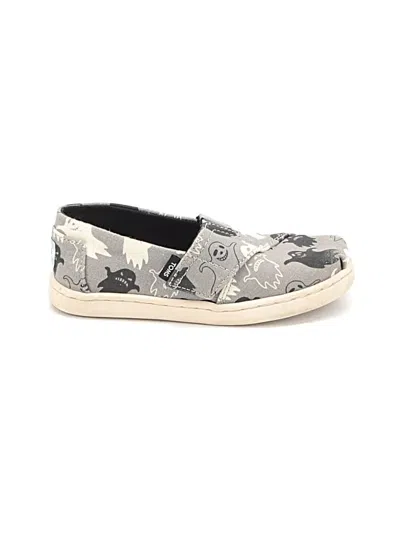 Pre-owned Toms Kids' Sneakers In Gray