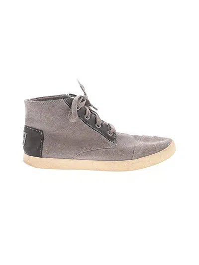 Pre-owned Toms Sneakers In Gray