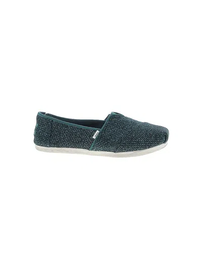 Pre-owned Toms Sneakers In Green