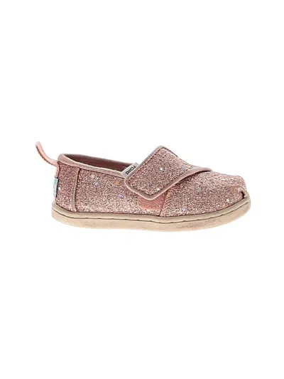 Pre-owned Toms Kids' Sneakers In Pink