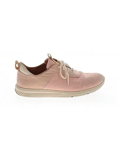Pre-owned Toms Sneakers In Pink