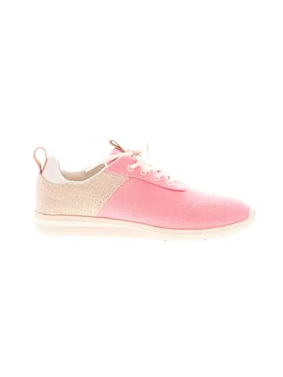 Pre-owned Toms Sneakers In Pink