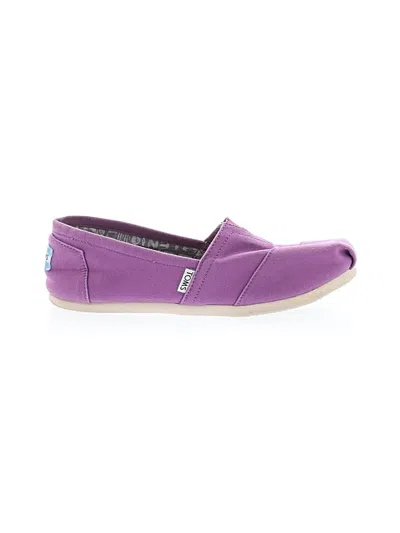 Pre-owned Toms Sneakers In Purple