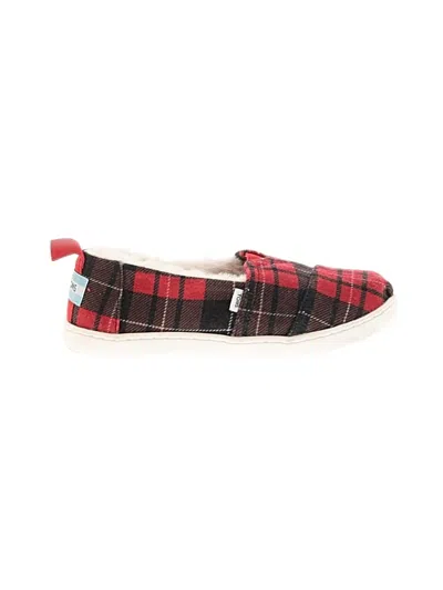Pre-owned Toms Kids' Sneakers In Red
