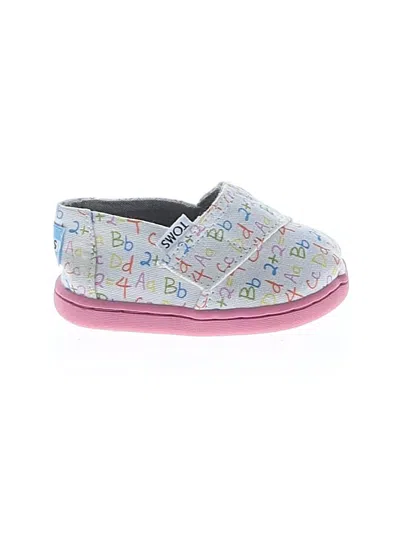 Pre-owned Toms Kids' Sneakers In White