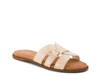Toms Sol Slide Sandal In Neutral