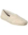 Toms Alrope Espadrille In White