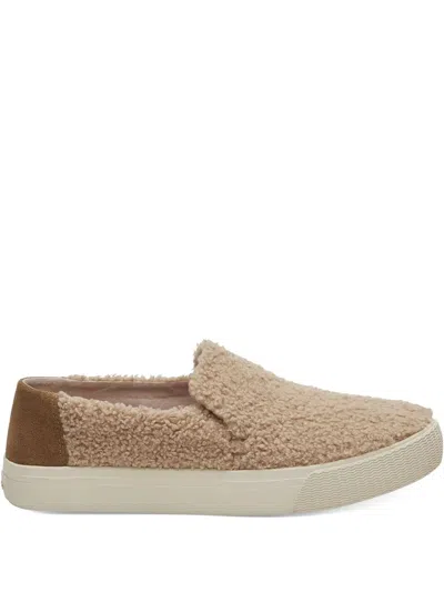 Toms Sunset Shearling Slip-on Sneakers In Neutral