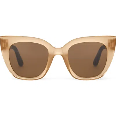 Toms Sydney 50mm Gradient Small Cat Eye Sunglasses