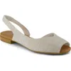 Toms The Briella Slingback Sandal In Natural Yarn Dye