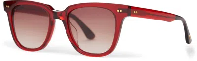 Toms Unisex Memphis Sunglasses In Rosewood Crystal In Red