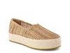 Toms Valencia Espadrille Platform Slipon In Brown