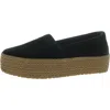 Toms Women's Carolina Espadrille Platform Flats In Black