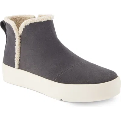 Toms Verona Platform Bootie In Dark Grey