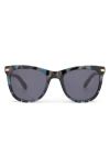 Toms Victoria 53mm Square Sunglasses In Blue