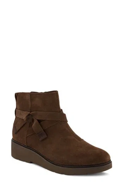 Toms Water-resistant Bootie In Brown