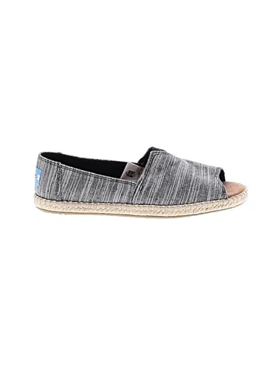 Pre-owned Toms Wedges In Gray