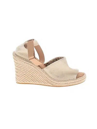 Pre-owned Toms Wedges In Ivory