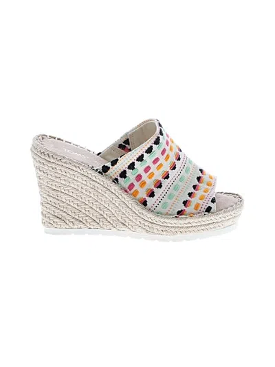 Pre-owned Toms Wedges In White
