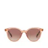 Toms Women's Aaryn Apricot Handcrafted Sunglasses In Neutral