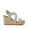 Toms Women's Alondra Wedge Sandal Yarn Dye In Brown