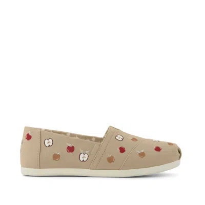 Toms Women's Alpargata Classic Apple Embroidery In Multi