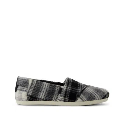 Toms Women's Alpargata Classic Cozy Plaid In Multi
