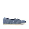 Toms Women's Alpargata Classic Dark Sky Textured Denim In Blue