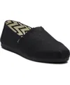 TOMS WOMEN'S ALPARGATA CLASSIC HERITAGE CANVAS SLIP-ON FLATS