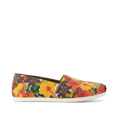 Toms Women's Alpargata Classic Tropical Floral Print In Multi