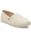 Shop Toms Women's Alpargata Cloudbound Slip-on Flats In Bonsai Green Recycled Canvas