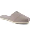 Toms Alpargata Mule In Morning Dove Heritage Canvas
