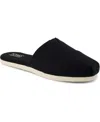 Toms Women's Alpargata Espadrille Slip-on Mules In Black Heritage Canvas