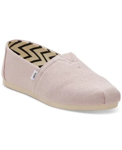 TOMS WOMEN'S ALPARGATA HERITAGE CANVAS FLATS