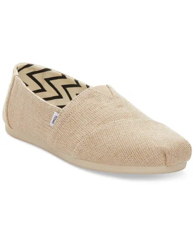 TOMS WOMEN'S ALPARGATA HERITAGE CANVAS FLATS